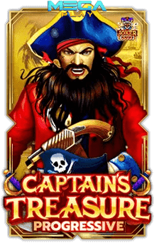 เกมสล็อตโจ๊กเกอร์ captains treasure progressive