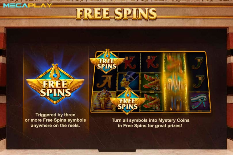 ฟีเจอร์ Free Spins 1 WOR