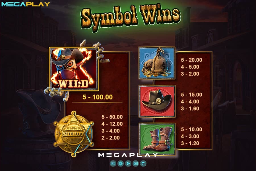 Symbol-Wins Wanted Wildz