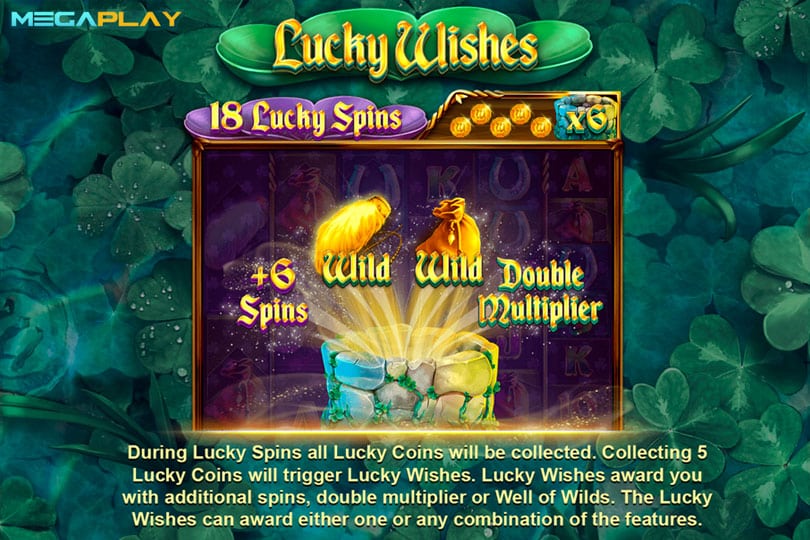 ฟีเจอร์ Lucky Wishes WOW