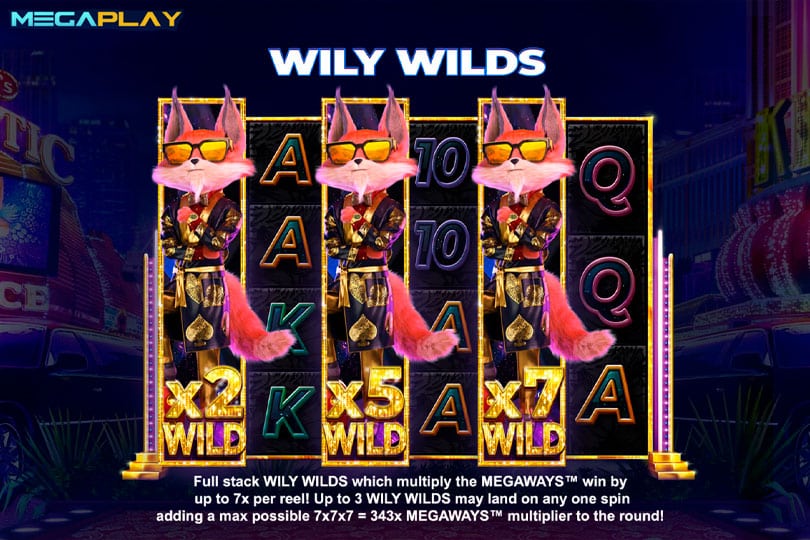 ฟีเจอร์ Wily Wilds